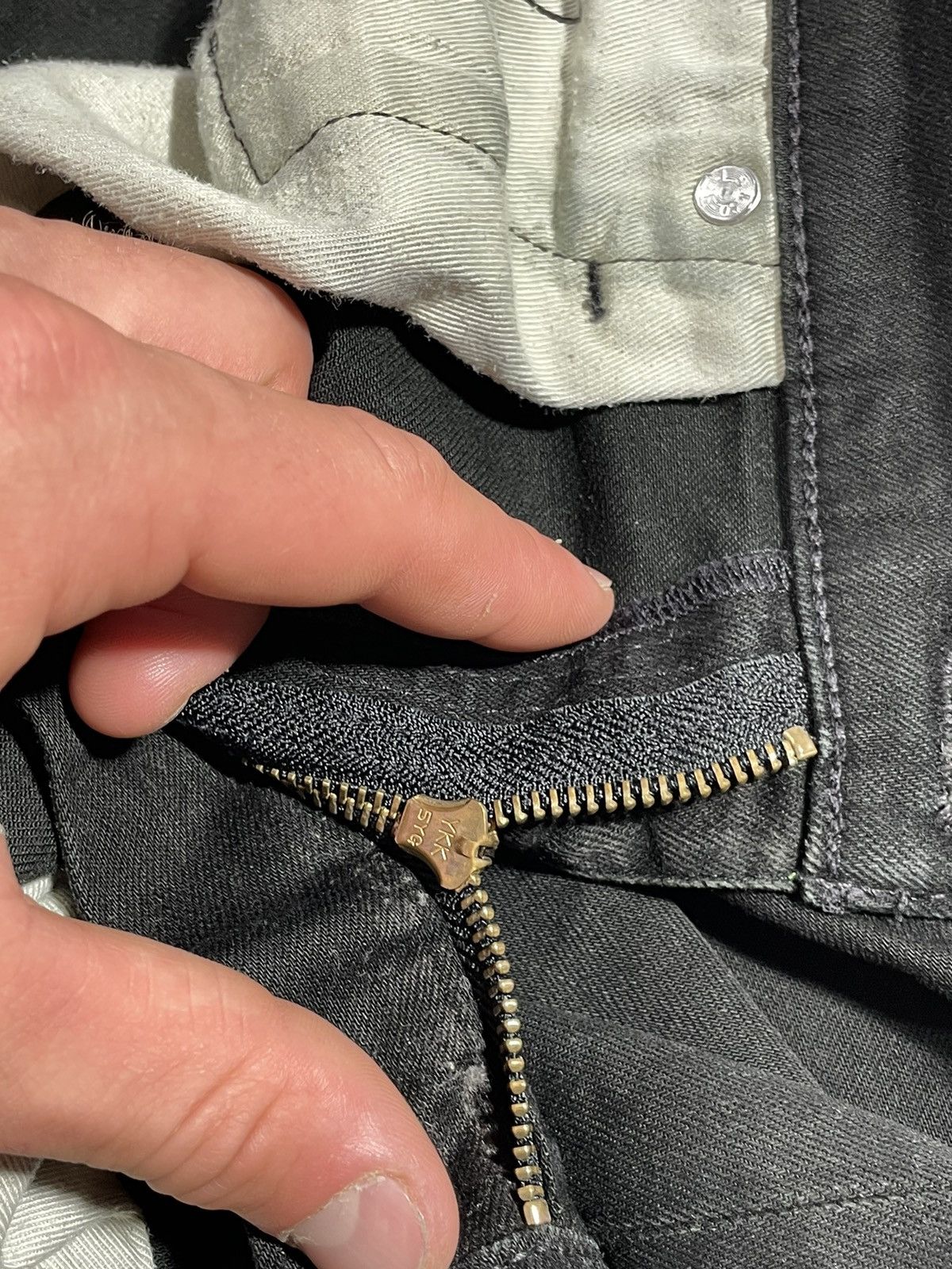 Levi's × Vintage Men's Levi’s 512 Vintage Black Denim Jeans – W33 L32 Size US 33 - 7 Thumbnail