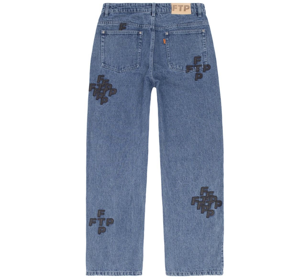 Fuck The Population FTP Cross Logo Denim Size US 36 / EU 52 - 2 Thumbnail