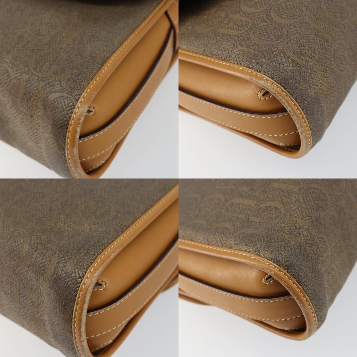 Gucci GUCCI Shoulder Bag Canvas Leather Beige Gold 001 14 001 14 Size ONE SIZE - 10 Thumbnail