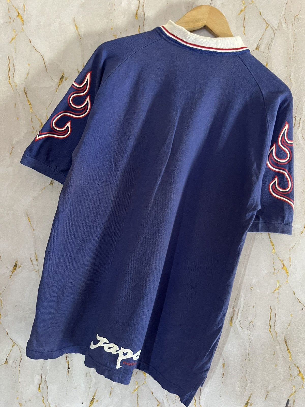 Vintage Vintage Japan JFA 1996 Football TShirt Rare 90s Jersey Size US L / EU 52-54 / 3 - 6 Thumbnail