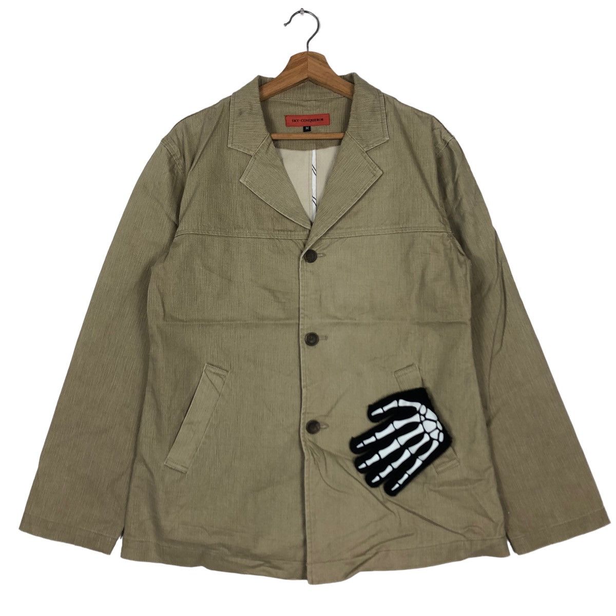 Japanese Brand 🔥90’s HIKORY CHORE JACKET SKY-CONQUEROD JAPAN MADE Size US M / EU 48-50 / 2 - 2 Thumbnail