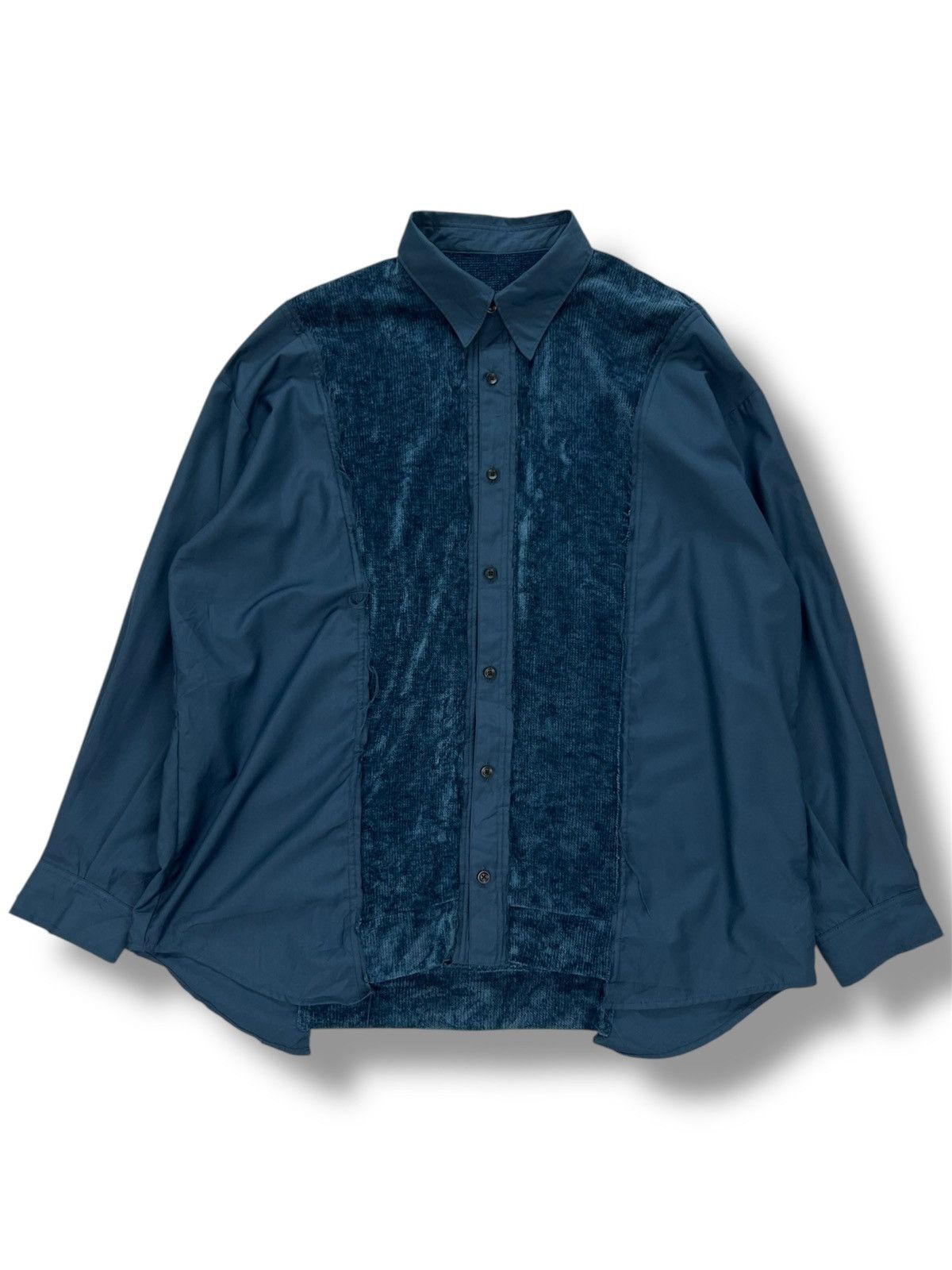 HARE HARE Hybrid Raw Edge Button Ups Shirt Size US M / EU 48-50 / 2 - 1 Thumbnail