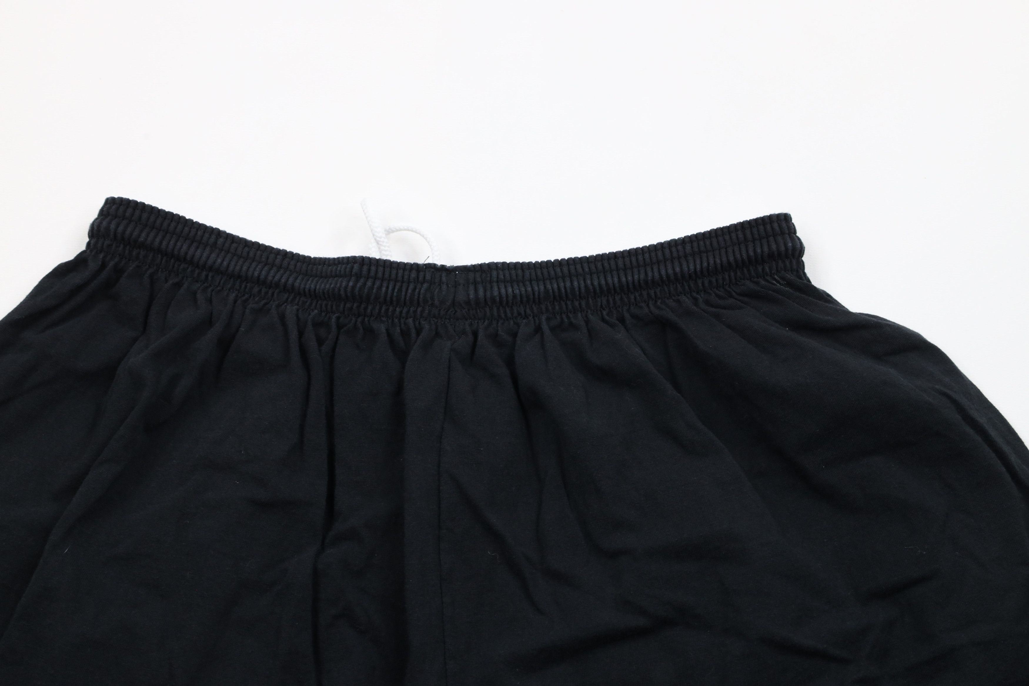 Champion × Vintage Vintage 90s Champion Logo Above Knee Shorts Black Cotton Size US 40 / EU 56 - 8 Thumbnail