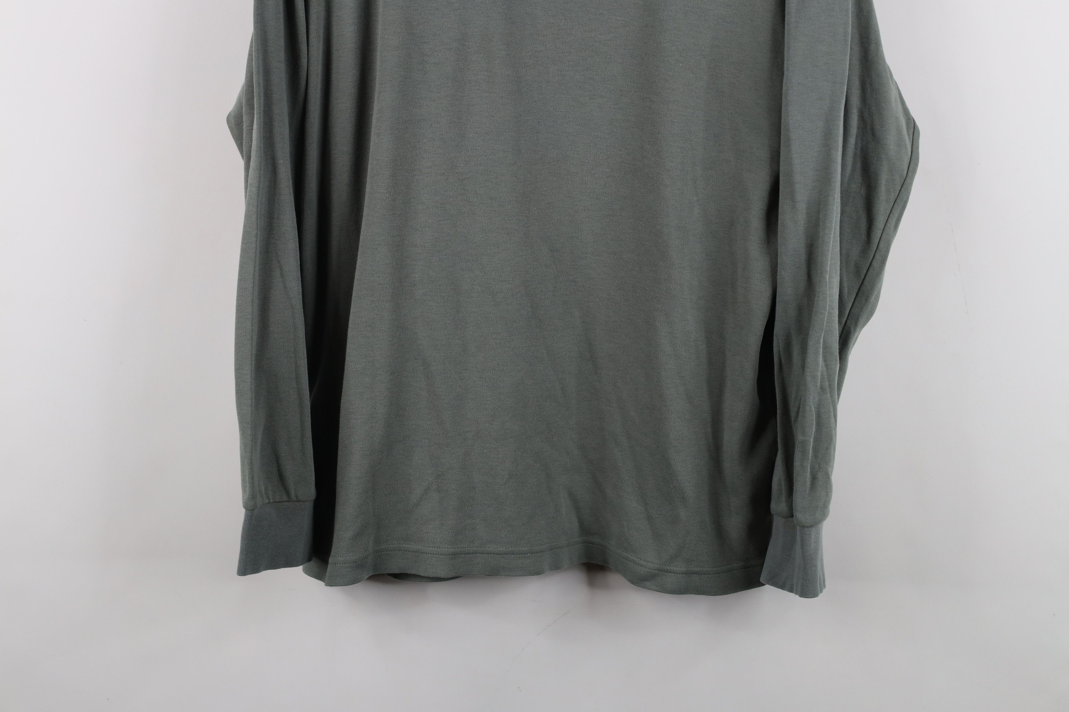 Woolrich Woolen Mills Vintage 90s Woolrich Long Sleeve Turtleneck T-Shirt Green Size US M / EU 48-50 / 2 - 3 Thumbnail