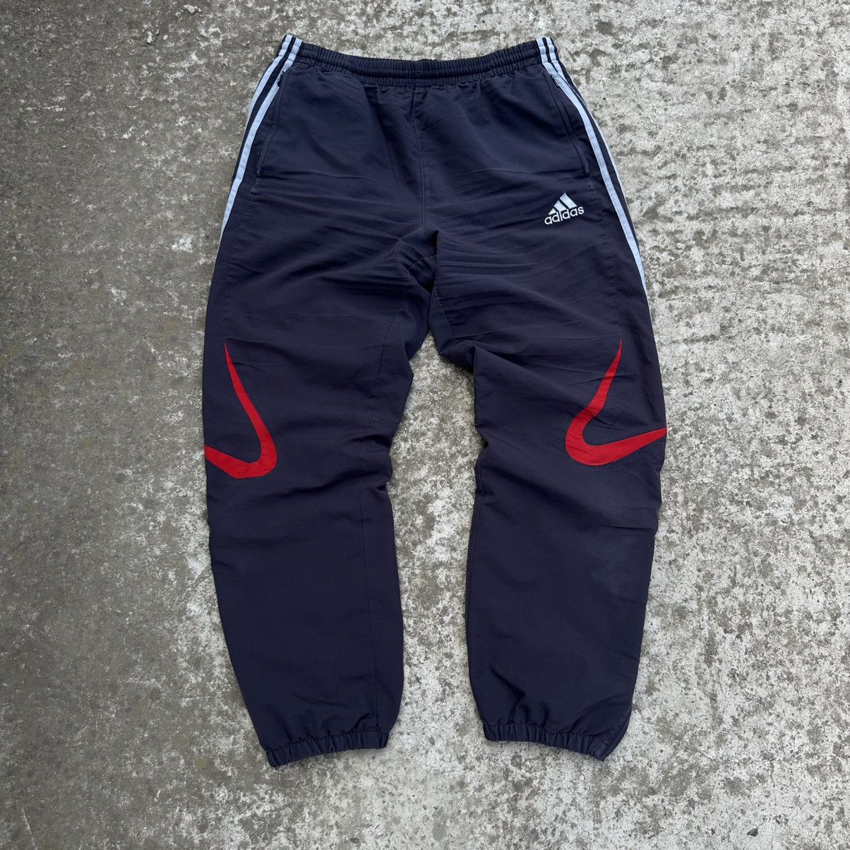 Y/Project Vintage Japanese Style Adidas Joggers Crazy Fit Drill Y2K Size US 34 / EU 50 - 1 Thumbnail