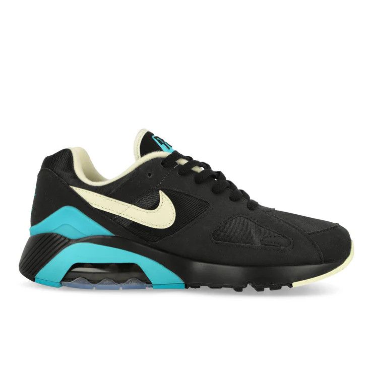 o1mle0326 Nike Air 180 Sneakers in Black