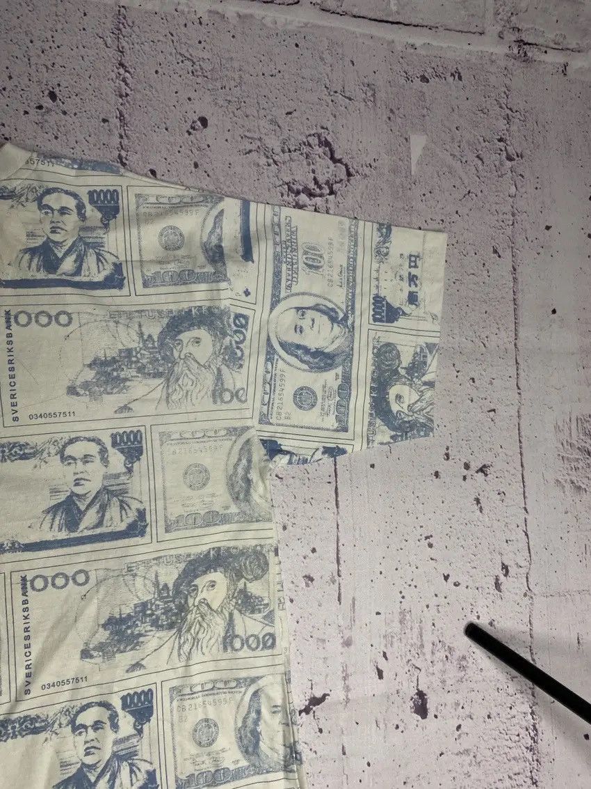 Vintage 💸Men’s Vintage T-Shirt Over Print Dollars 212 NYC Tee💸 Size US L / EU 52-54 / 3 - 12 Thumbnail