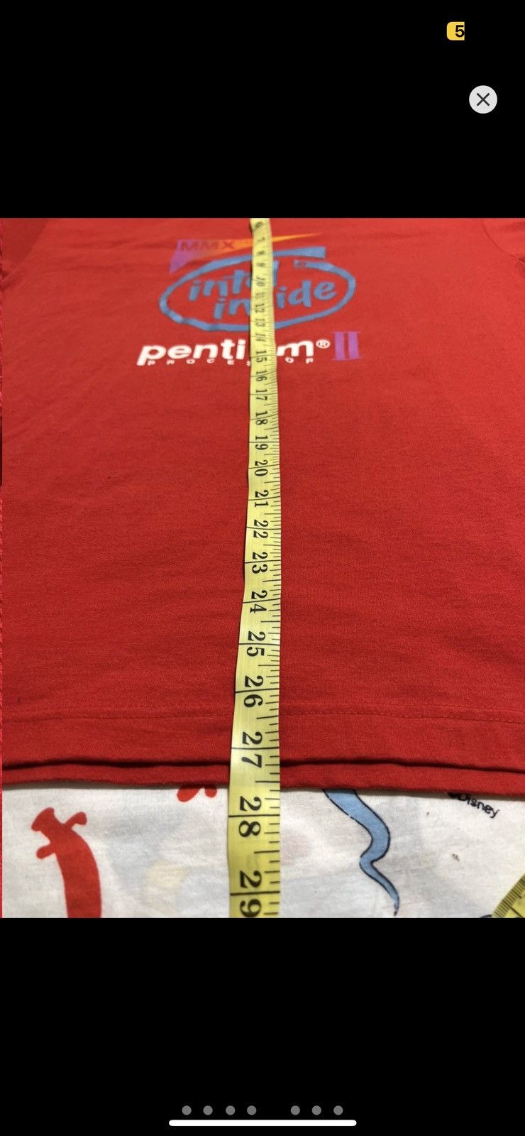 Vintage ***FINAL DROP***RARE 1997 “INTEL PROCESSOR” PROMO SHIRT M Size US M / EU 48-50 / 2 - 5 Thumbnail