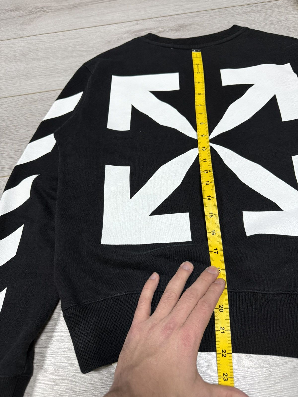Off-White Off-White Mona Lisa tapes arrows sweatshirt Size US XS / EU 42 / 0 - 15 Thumbnail