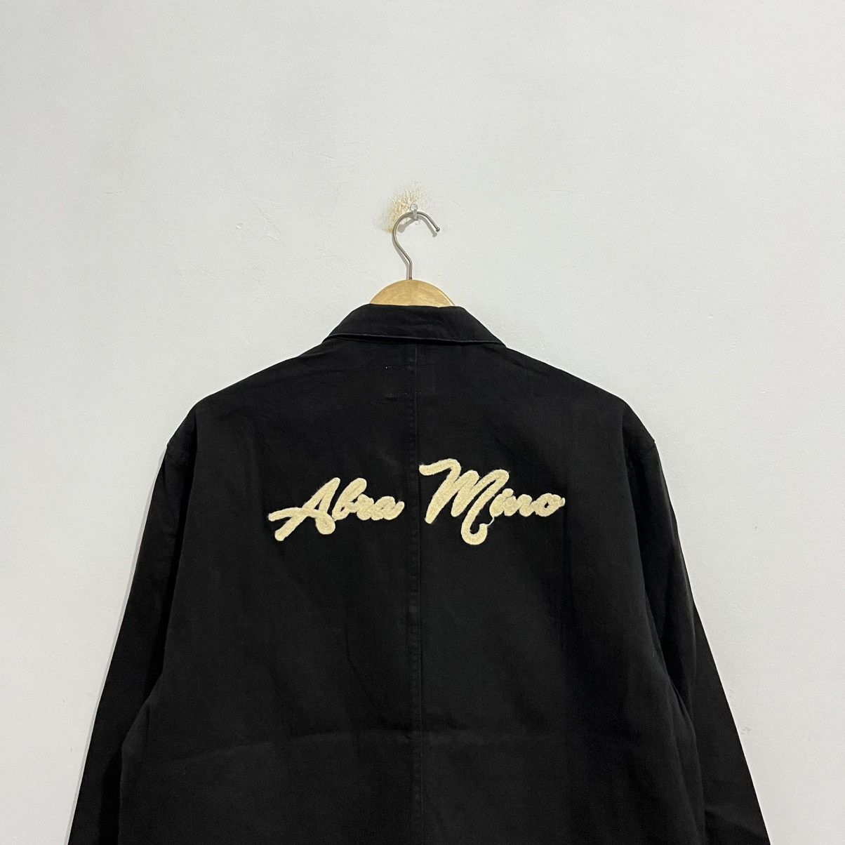Other Abra Mino Black Cotton Canvas Chore Jacket Size US L / EU 52-54 / 3 - 7 Thumbnail