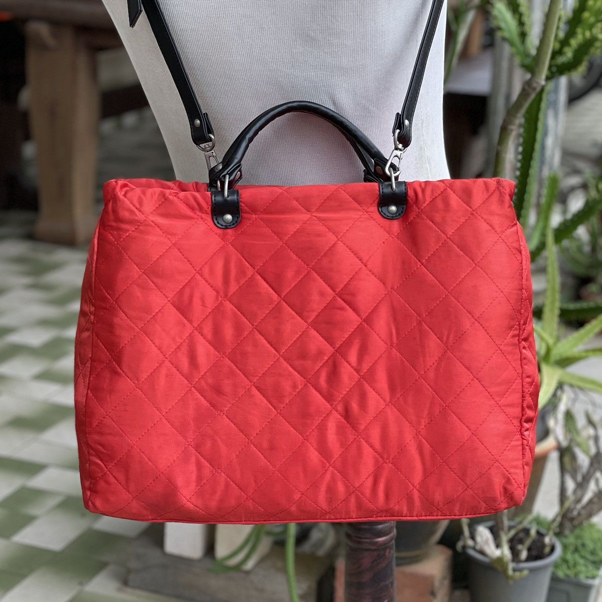 Other Emilio Cavallini Red Weekender Bag/Luggage Size ONE SIZE - 5 Thumbnail