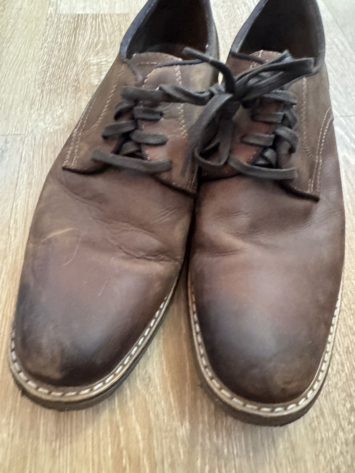 Dockers Dockers Stained Leather Derby Dress Shoe 10.5 Men's Size US 10.5 / EU 43-44 - 7 Thumbnail