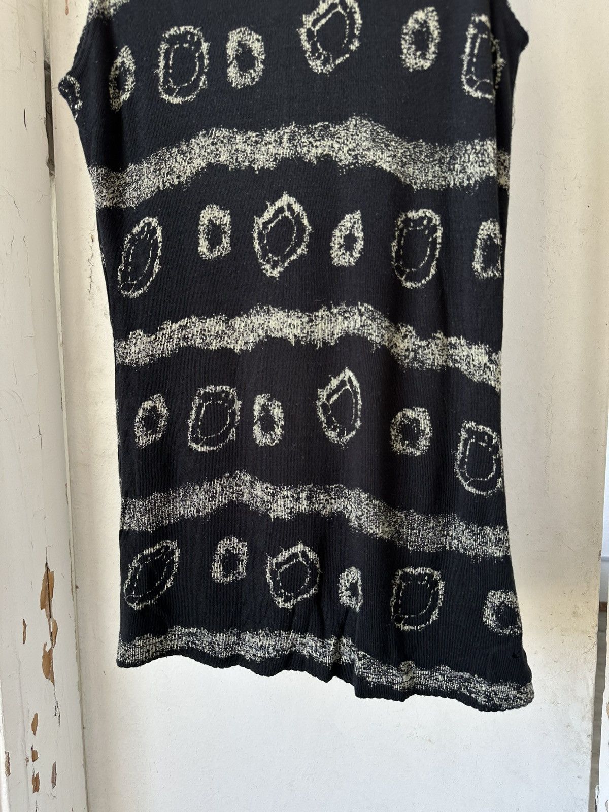If Six Was Nine × Japanese Brand × Vintage Vintage Black Spotted Top Size M / US 6-8 / IT 42-44 - 9 Thumbnail
