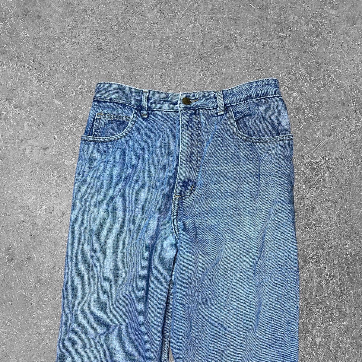Guess × Vintage Vintage VTG 90s Guess Georges Marciano Ankle Zipper Jeans 28 Size 28" / US 6 / IT 42 - 2 Thumbnail