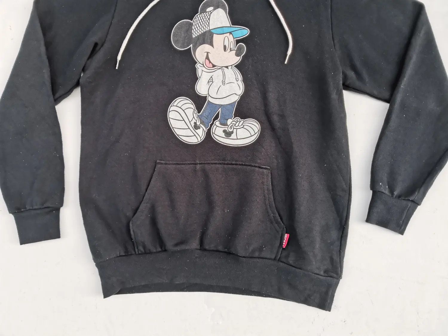 Disney × Mickey Mouse Rare!!! Disney Mickey Mouse Big Logo Hoodie Sweatshirt Size US M / EU 48-50 / 2 - 6 Thumbnail