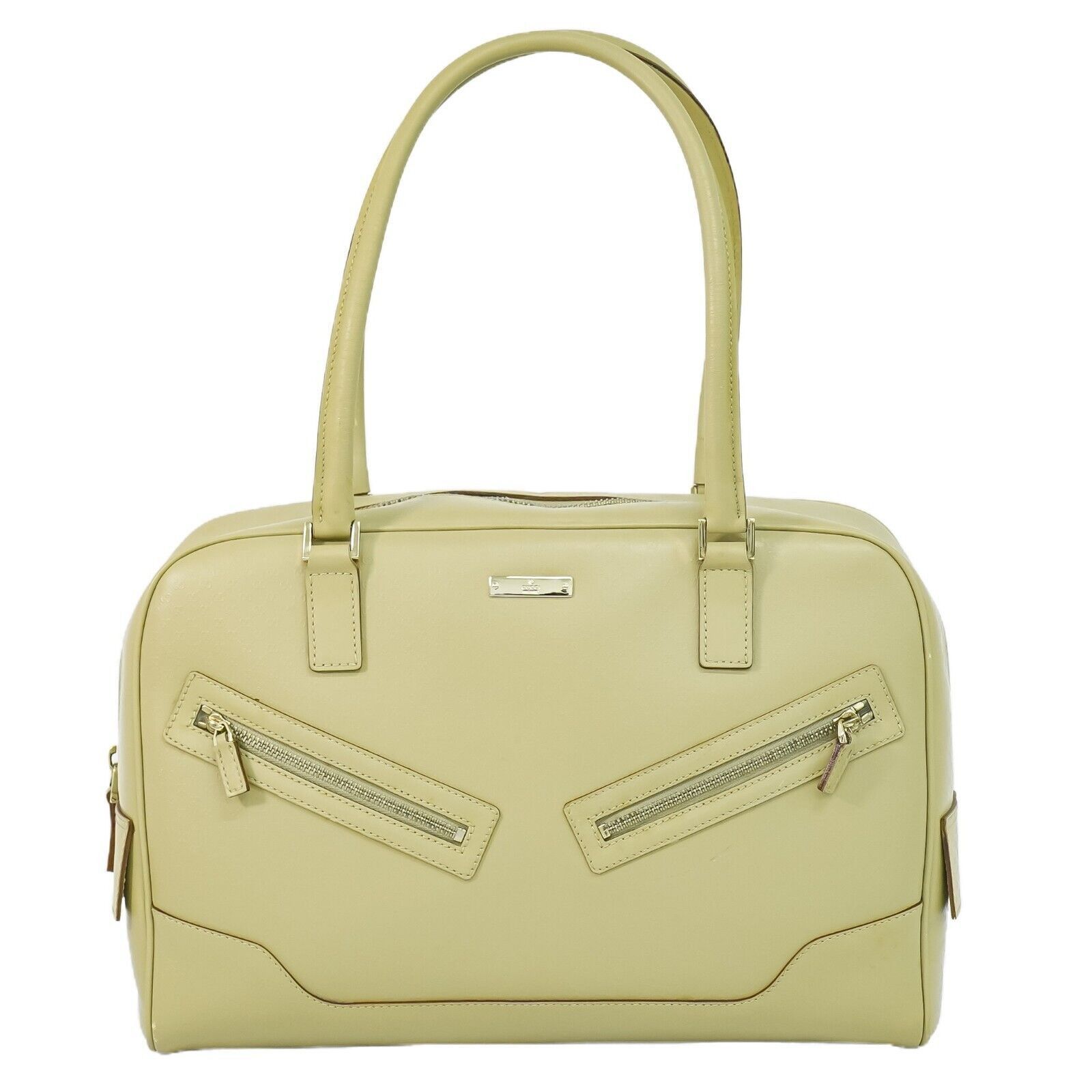 Gucci Micro ssima Beige Leather Handbag (Pre-Owned) Size ONE SIZE - 1 Thumbnail