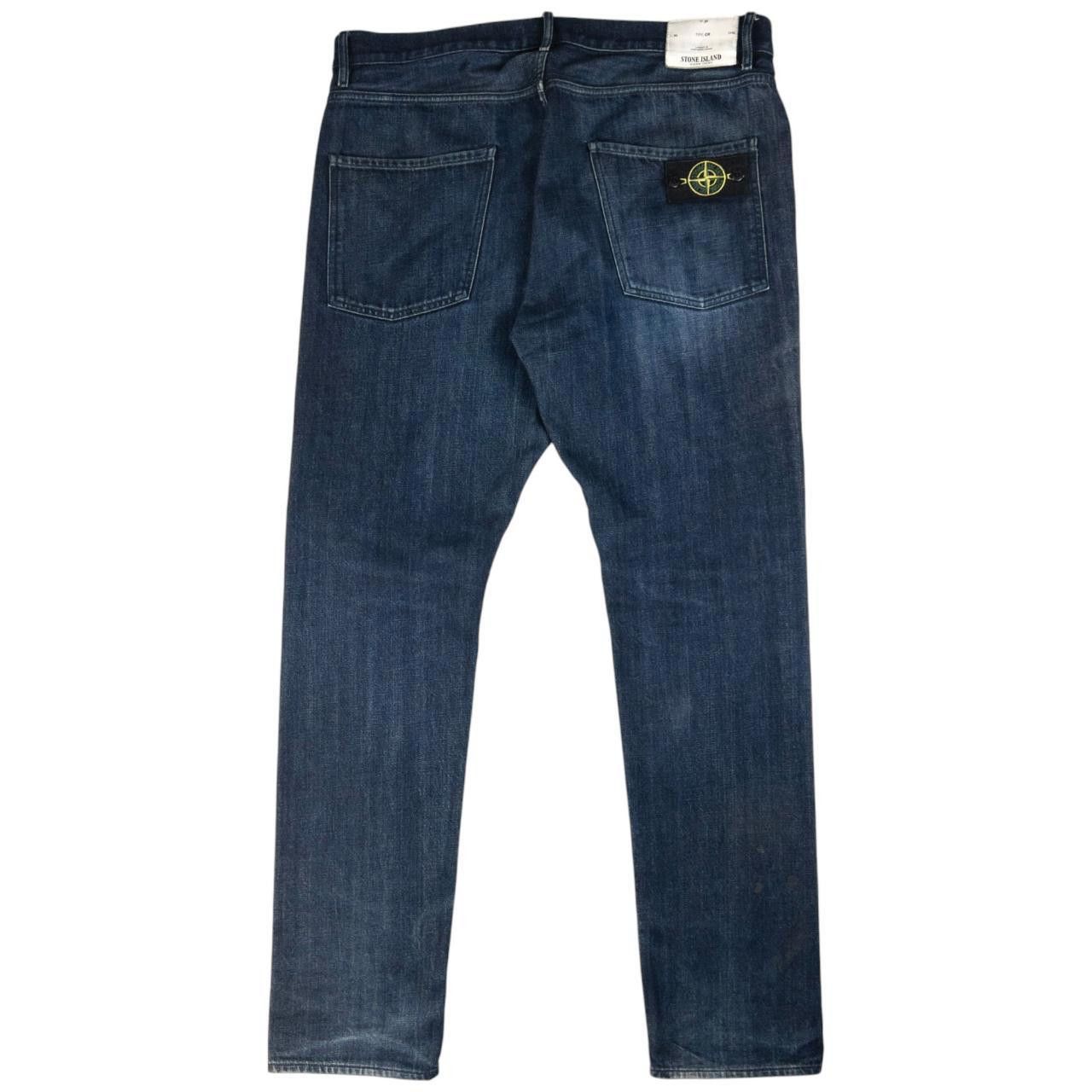 Stone Island Vintage Stone Island Denim Jeans Size W38 Size US 37 - 3 Thumbnail