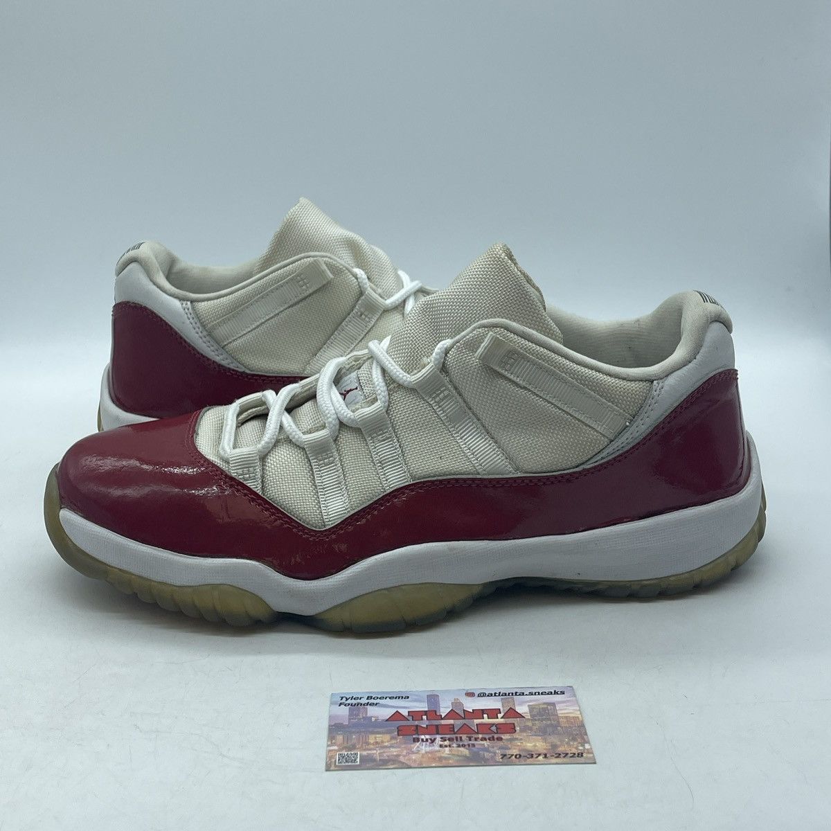 Jordan Brand Air Jordan 11 low cherry Size US 11 / EU 44 - 1 Thumbnail