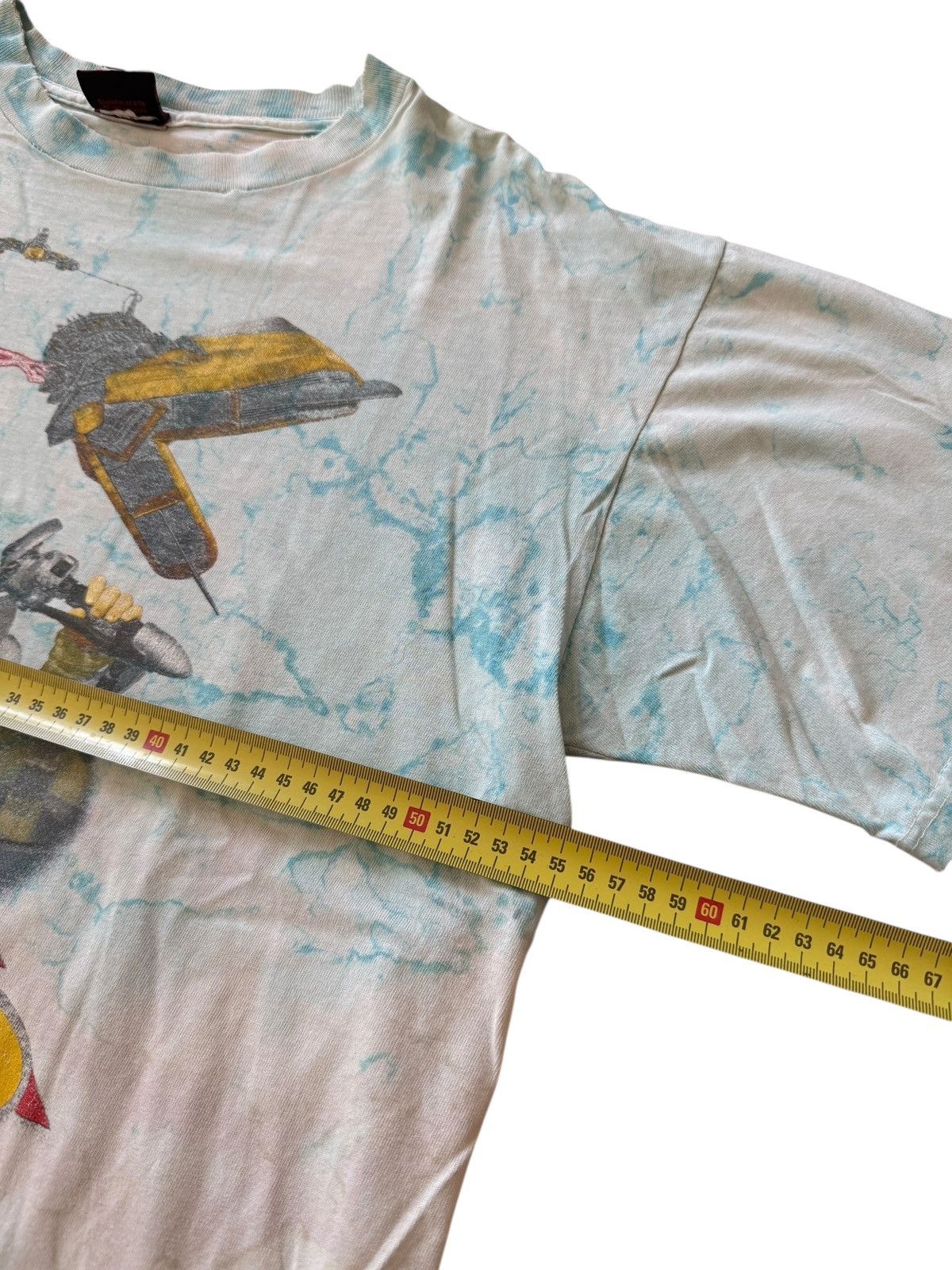 Star Wars *RARE* 90s STAR WARS TIE DYED ANAKIN SKYWALKER RACER POD Size US L / EU 52-54 / 3 - 3 Thumbnail