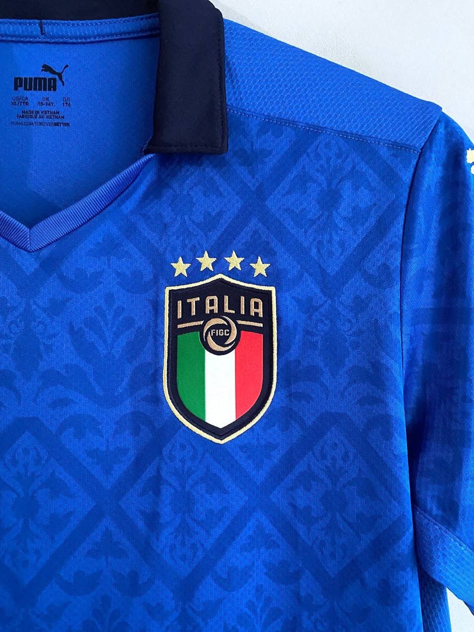 Puma Italy National Team 2020/21 Home Soccer Jersey, Size XS-S Size US XS / EU 42 / 0 - 5 Thumbnail