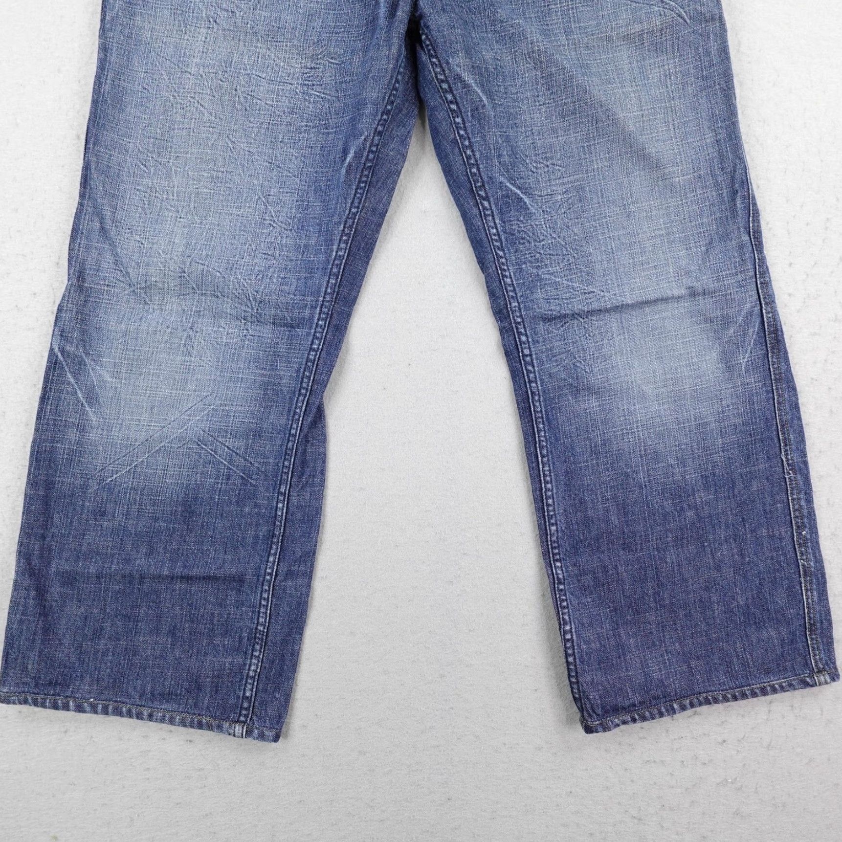 Levi's VINTAGE Levi's SilverTab Loose Jeans 38x30 Blue Denim Y2K Baggy Flap Pockets Mens Relaxed 90s Southwestern Cotton Denim Size US 38 / EU 54 - 3 Thumbnail