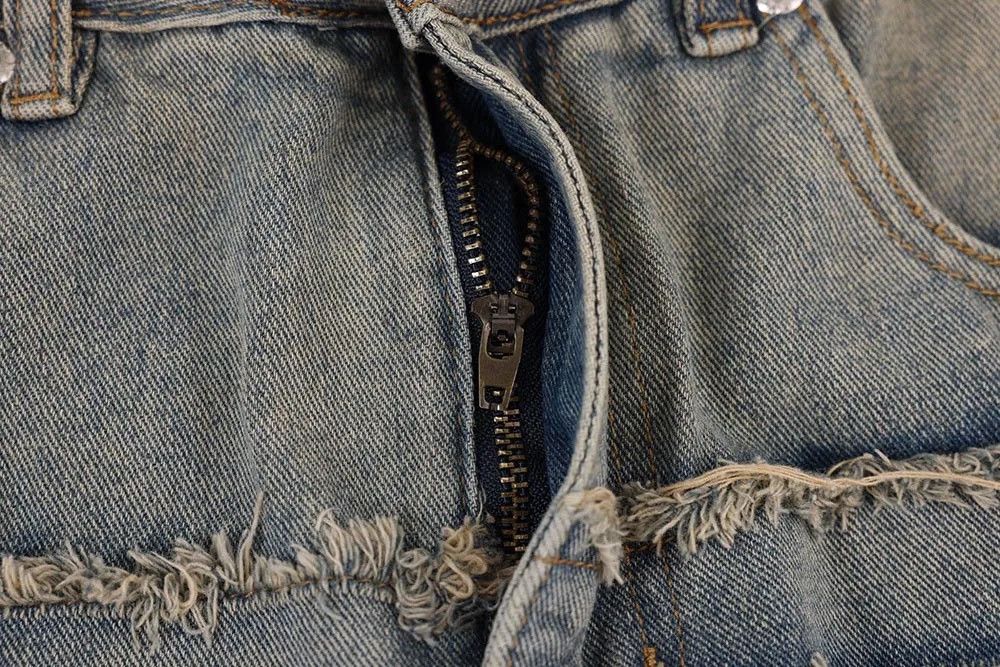 Jean Opium Embroidery Stack Denim Jeans Retro Vintage y2k Size US 30 / EU 46 - 7 Thumbnail