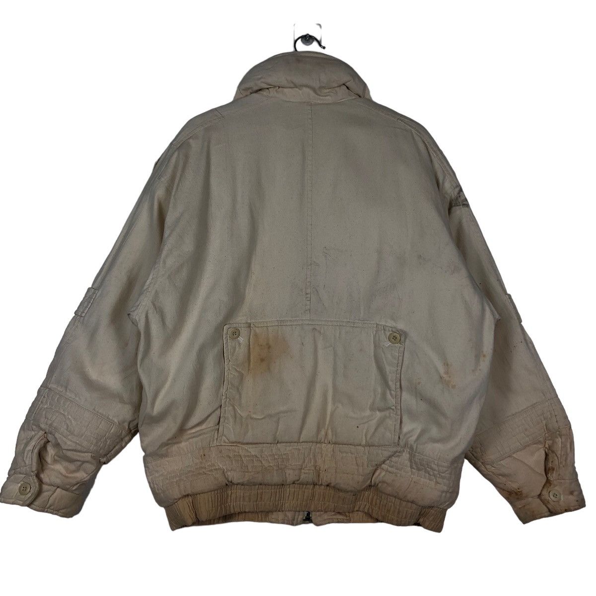 Japanese Brand 90s Vintage Bomber Jacket Parachute Bondage Design Mcgregor Size US M / EU 48-50 / 2 - 7 Thumbnail