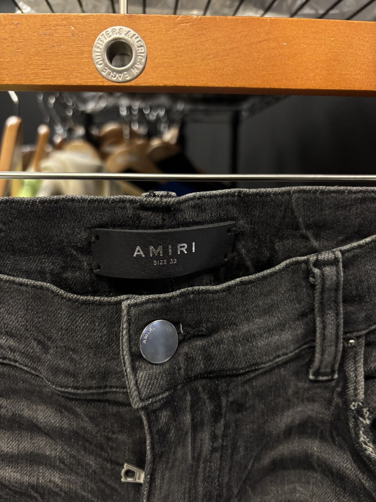 Amiri Amiri paint spatter black jeans Size US 32 / EU 48 - 3 Thumbnail