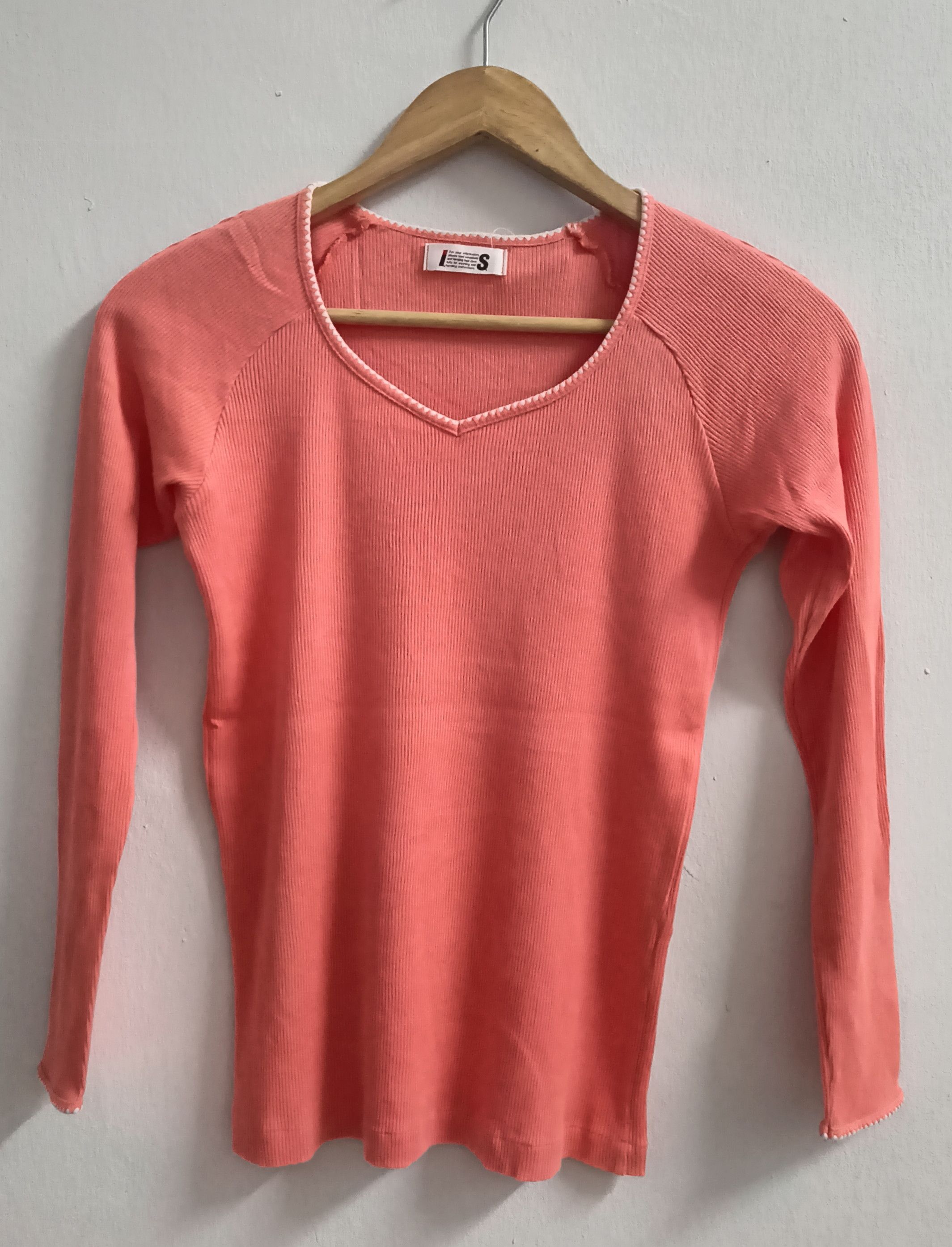 Issey Miyake 🔥🔥 Rare Vintage 90s Issey Miyake Long Sleeve Tee Size S / US 4 / IT 40 - 1 Thumbnail