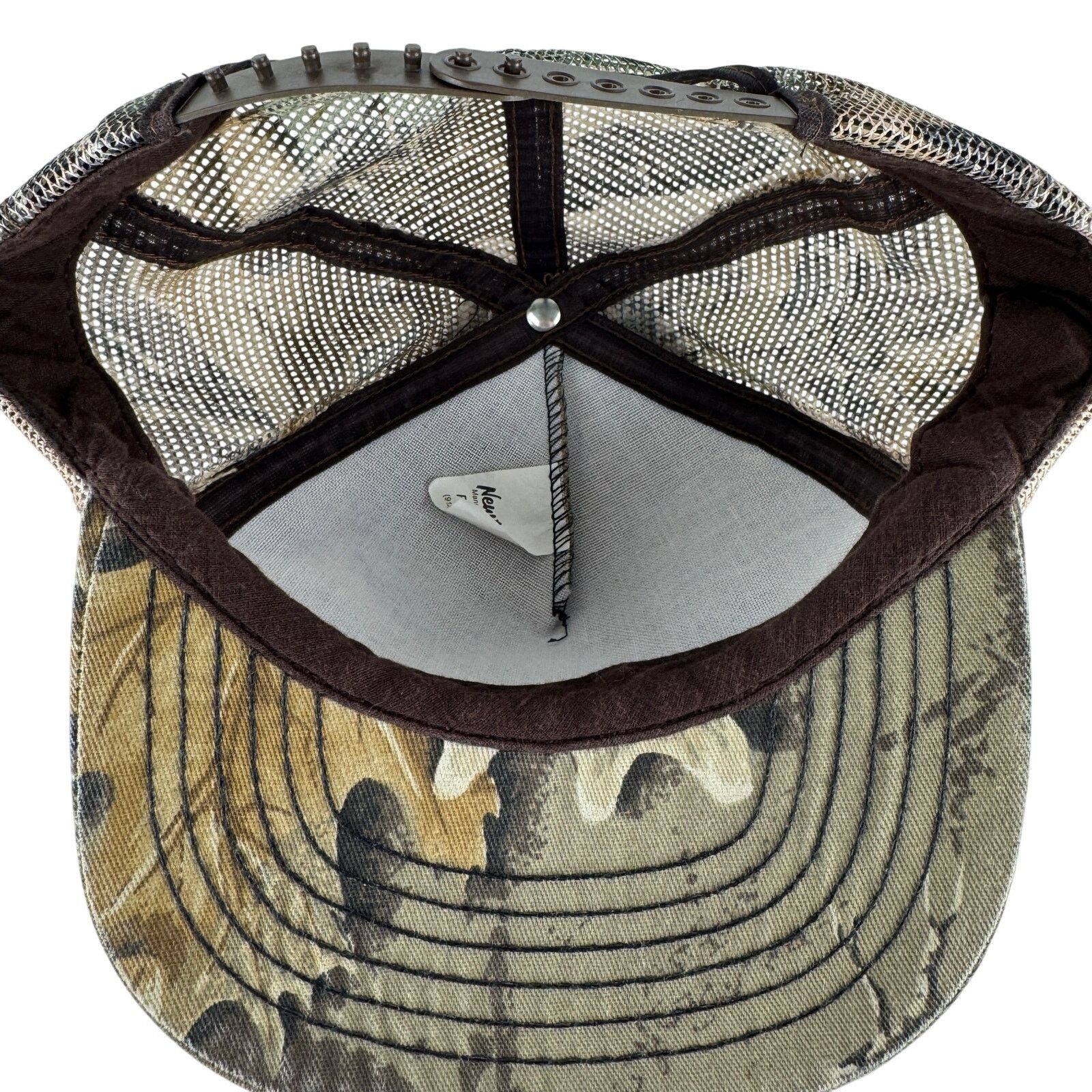 Other Vintage Macon Machine Camo Trucker Hat Snapback Made in USA Size ONE SIZE - 6 Thumbnail