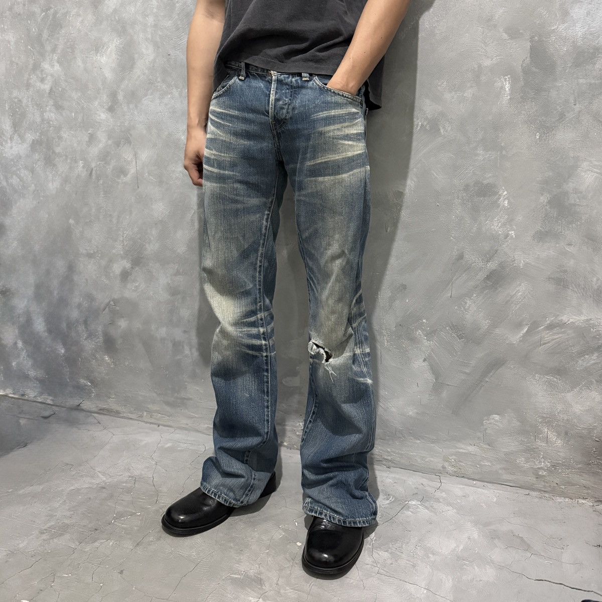 Levi's Vintage Clothing Rare Vintage Levi’s 503 B XX Faded Japanese Blue Jeans Size US 30 / EU 46 - 1 Thumbnail