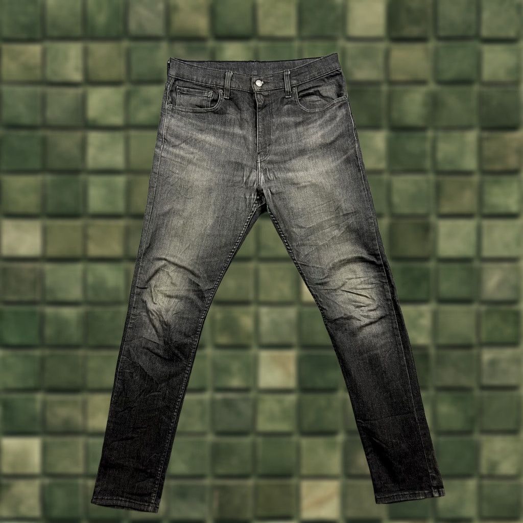 Levi's VINTAGE: No Levi's 512 Jeans Slim Slim Taper 34x34 Black Denim 5-Pocket Mens Adults 90s USA Size US 34 / EU 50 - 1 Thumbnail