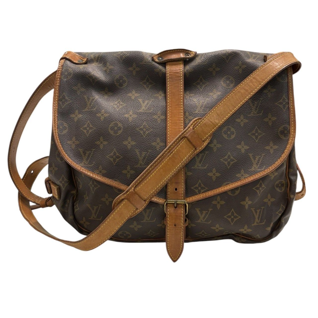 Louis Vuitton Louis Vuitton Louis Vuitton Monogram Shoulder Bag Textile Shoulder Bag M42254 DUTY FREE for USA Size ONE SIZE - 1 Thumbnail
