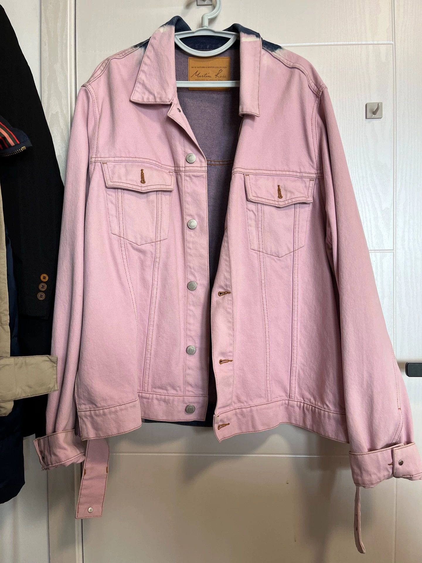 Martine Rose Martine Rose Tie-Dye Oversized Denim Jacket M Size US M / EU 48-50 / 2 - 1 Thumbnail