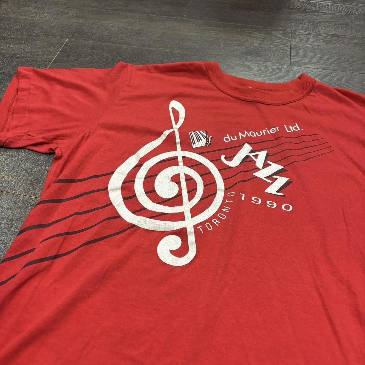 Designer Vintage du Laurier jazz Toronto t shirt 1990 L/XL Size US L / EU 52-54 / 3 - 4 Thumbnail