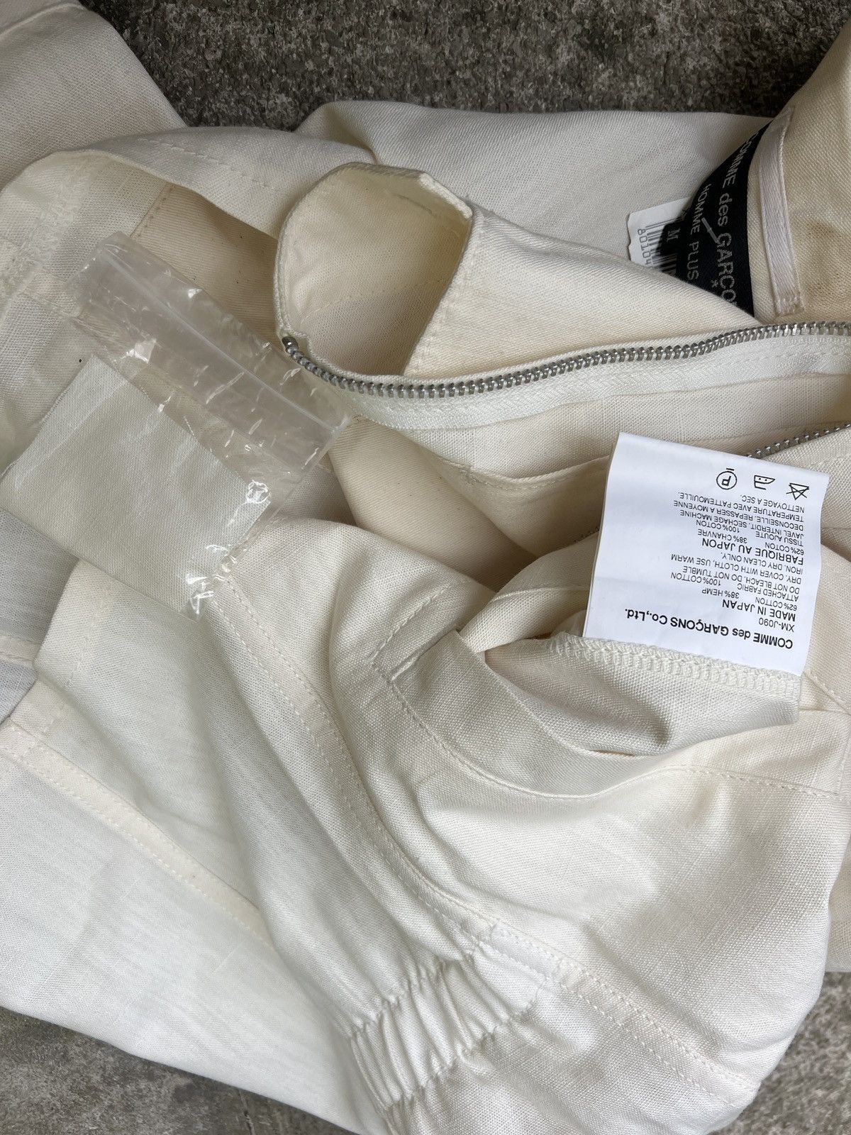 Comme des Garcons Homme Plus 2004 comme des garcons homme plus zip jacket Size US M / EU 48-50 / 2 - 9 Thumbnail