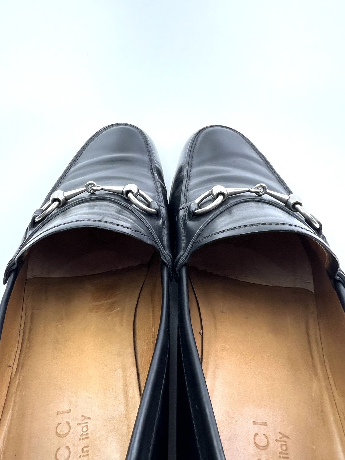 Gucci GUCCI Loafers Leather Shoes HORSEBIT Buckle Black Men’s Size US 9 / EU 42 - 17 Thumbnail