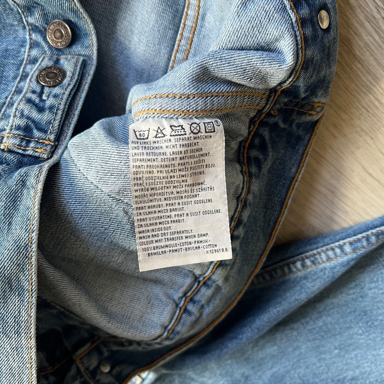 Levi's Levi's Vintage 90s Trucker Denim Jacket 8996AC Size US L / EU 52-54 / 3 - 8 Thumbnail