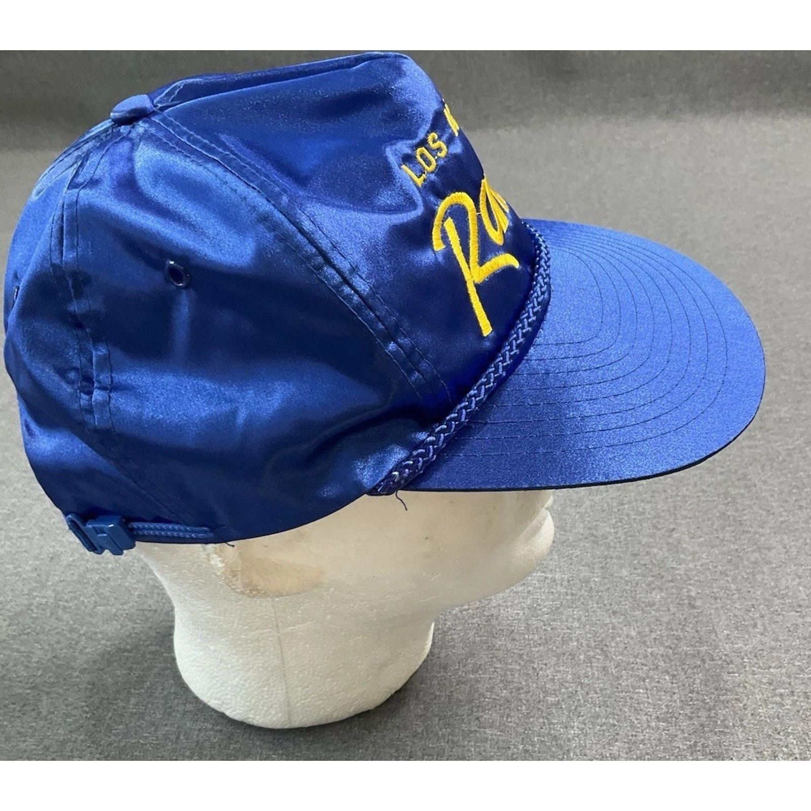 Other Vintage Los Angeles Rams Nylon Hat Nissin Rare Size ONE SIZE - 4 Thumbnail
