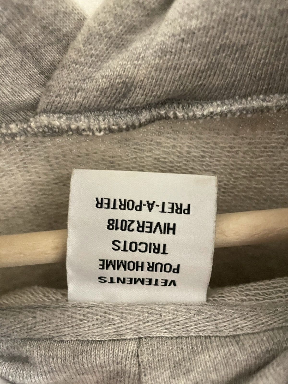 Vetements Vetements “french terry” light hoodie Size US M / EU 48-50 / 2 - 9 Thumbnail
