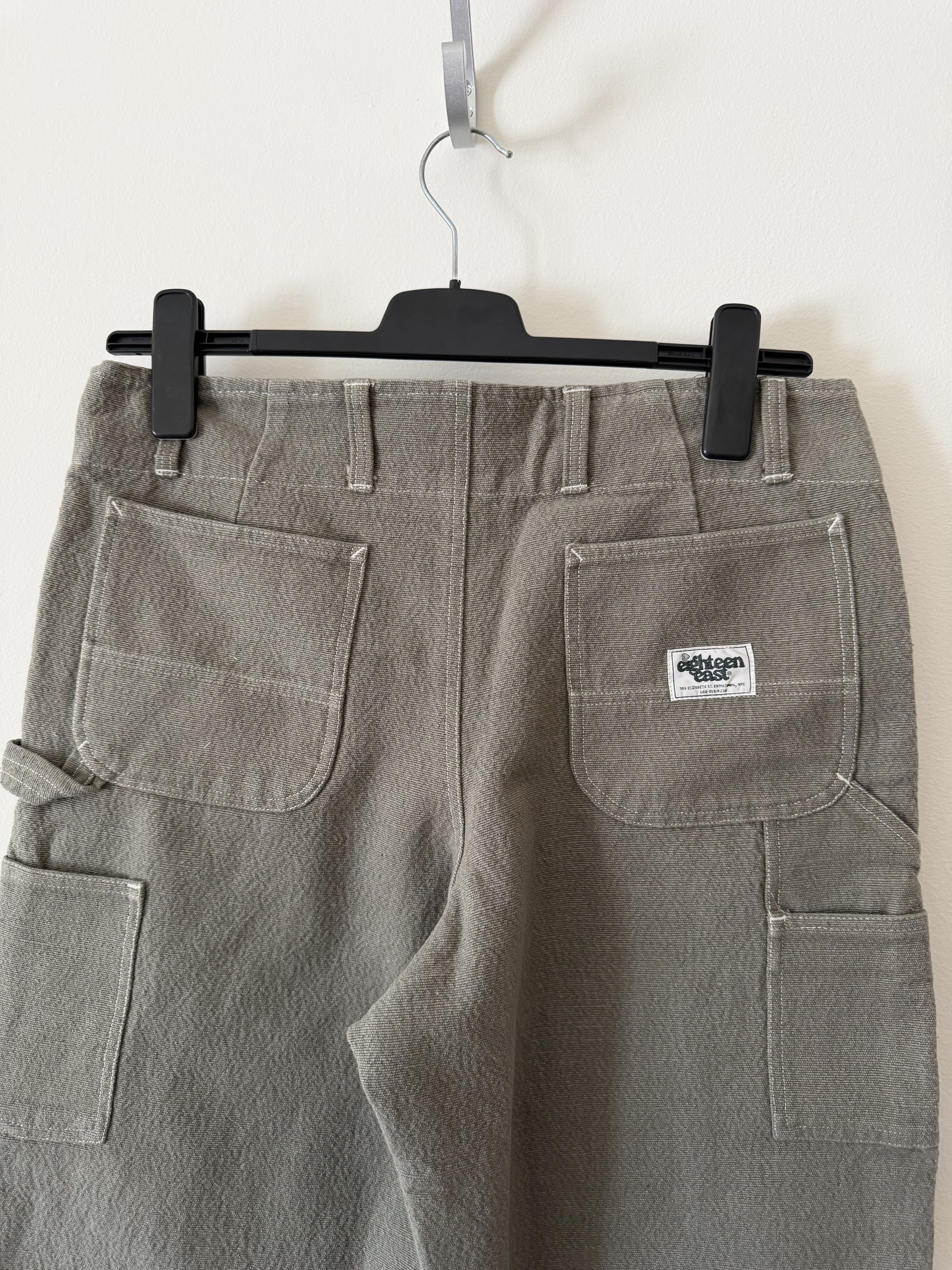 18 East 18 East Eli Hand Embroidered Double Knee Pants in Aged Sage Size US 32 / EU 48 - 7 Thumbnail