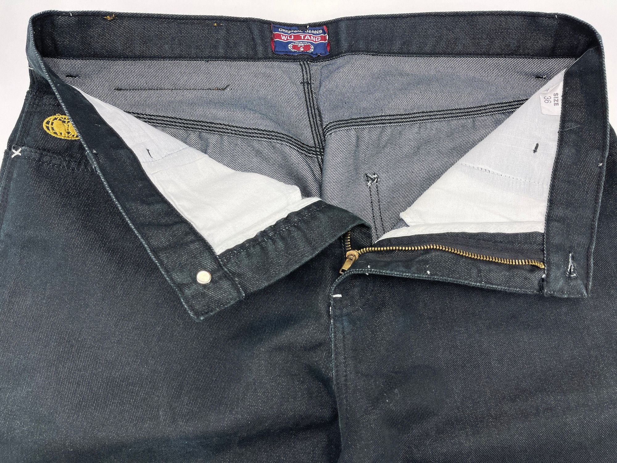 Wu Wear WU WEAR jeans, vintage hip hop baggy, 90s Wu-Tang