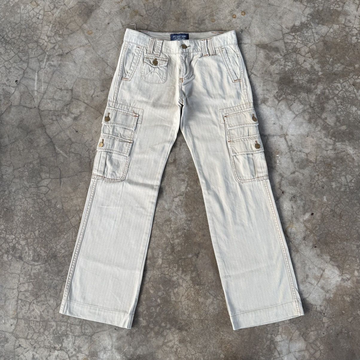 Polo Ralph Lauren Vintage Polo Ralph Lauren Flare Boot cut Cargo Pants Size US 29 - 1 Thumbnail