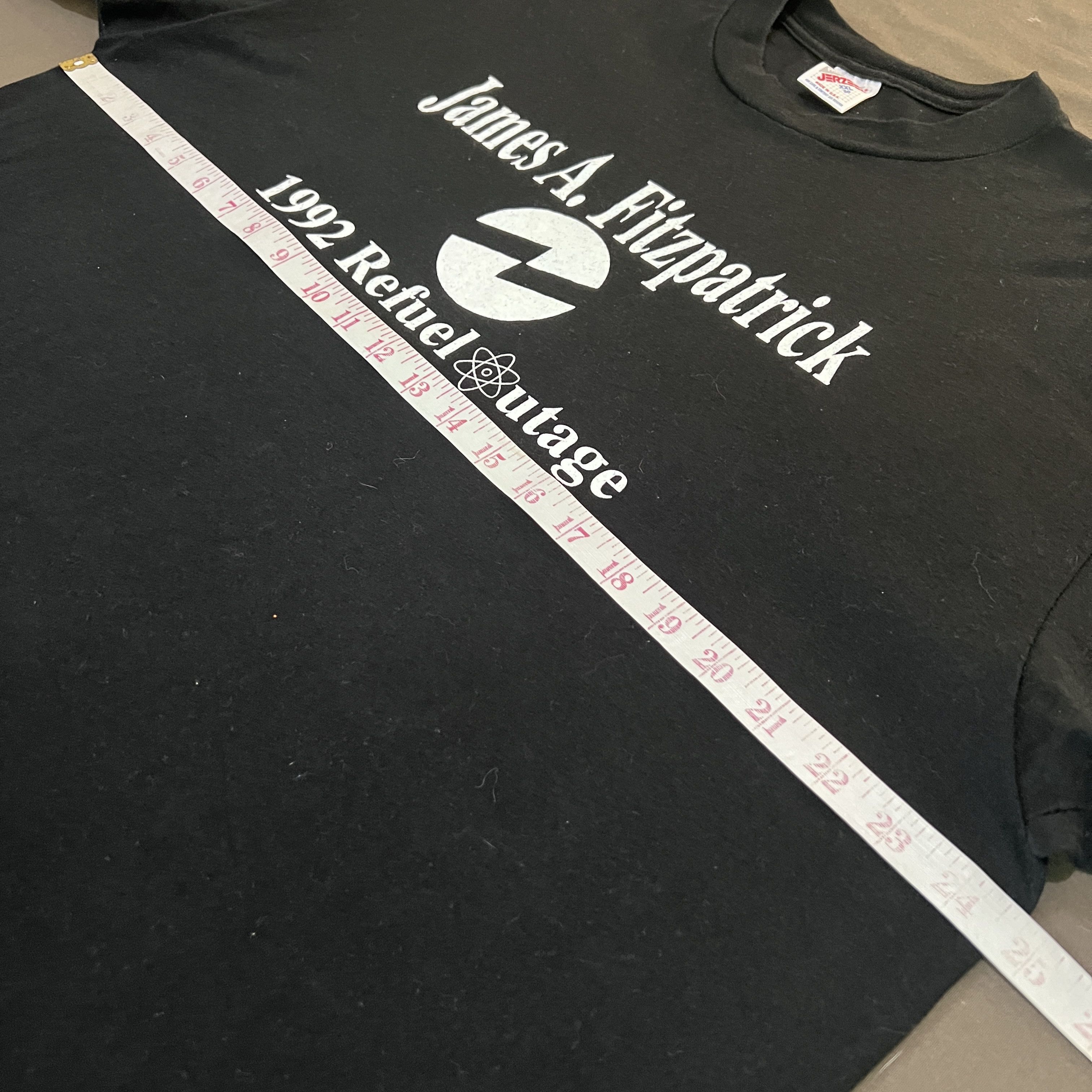 Arts & Science × Vintage Vtg. 90s James A. FitzPatrick Nuclear Power Plant Promo Tee Size US XXL / EU 58 / 5 - 6 Thumbnail