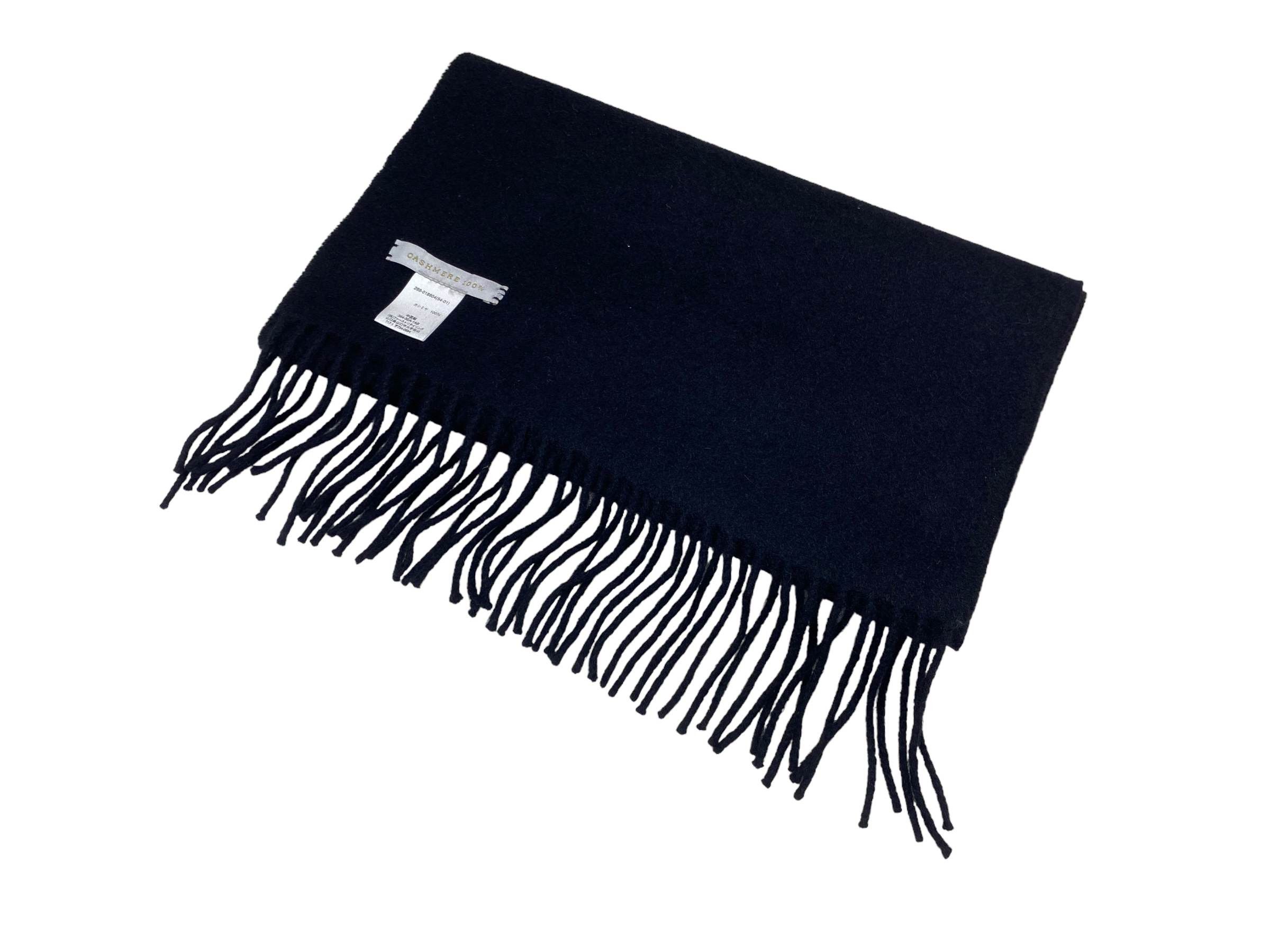 Vintage Vintage Japanese Pure Cashmere Scarf Soft Luxury 90s Japan Size ONE SIZE - 3 Thumbnail