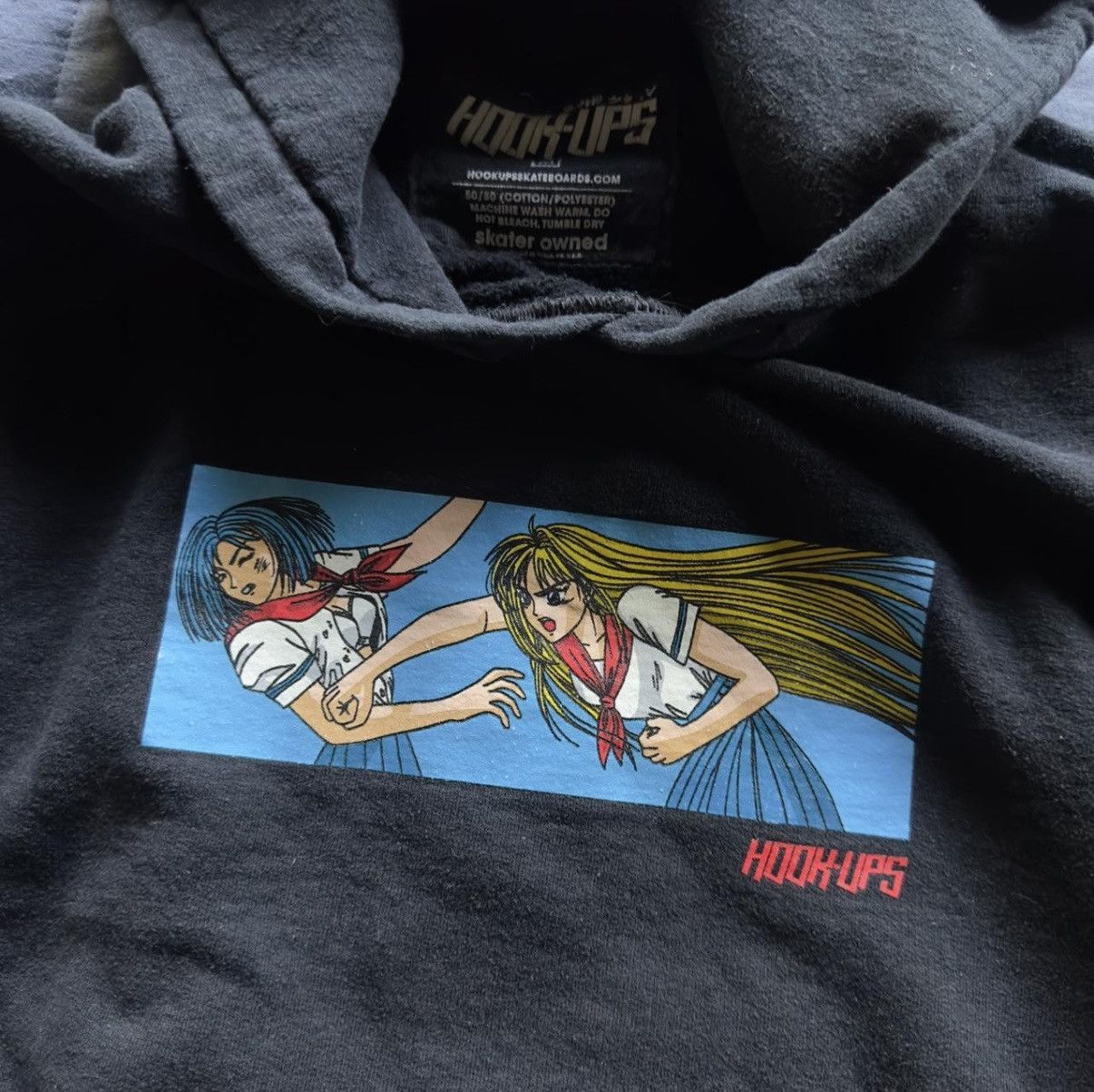 Hook-Ups Hook-Ups Battle School hoodie Size US M / EU 48-50 / 2 - 3 Thumbnail