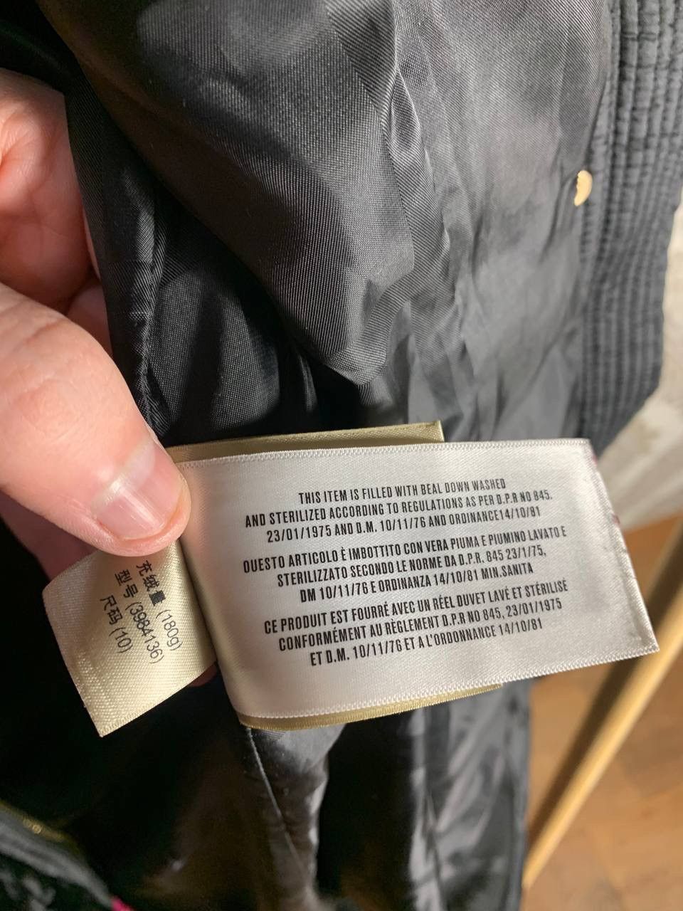 Burberry × Vintage VERY RARE BURBERRY BRIT LONDON DOWN COAT JACKET ENGLAND Y2K Size M / US 6-8 / IT 42-44 - 18 Thumbnail