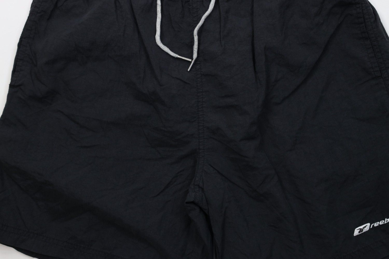 Reebok Vintage 90s Reebok Lined Running Jogging Soccer Shorts Black Size US 32 / EU 48 - 3 Thumbnail