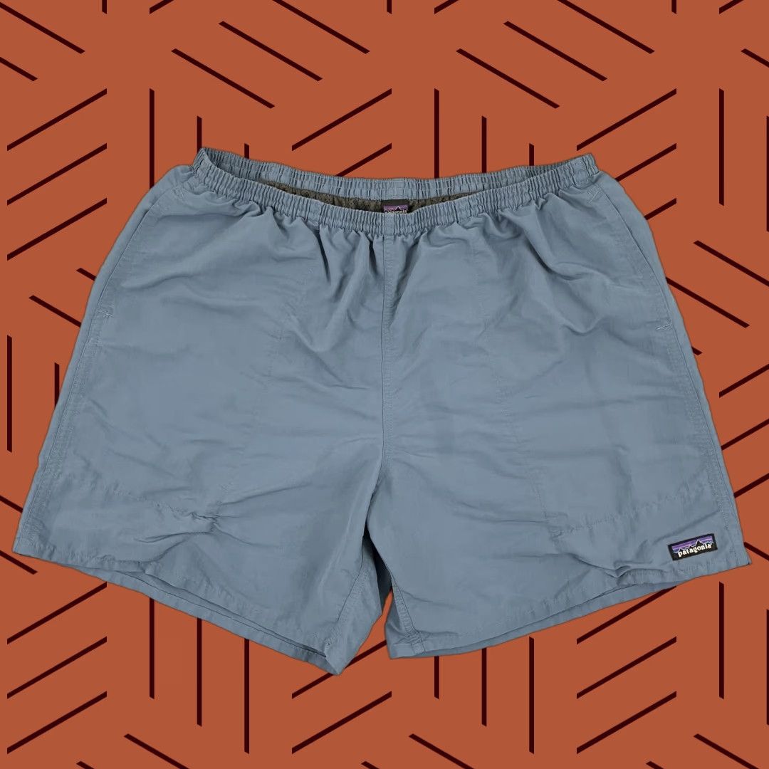 Patagonia Patagonia Baggies Shorts Mens 2XL 6.5" Lined Blue Hybrid Swimming Hiking Trail Size US 39 - 1 Thumbnail