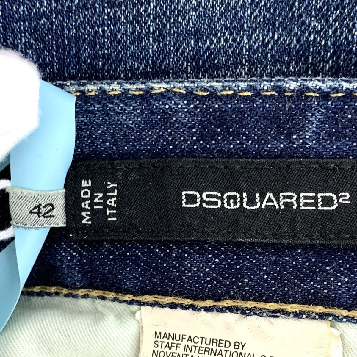 Dsquared2 Dsquared2 Washed Distressed Ripped Cotton Denim Pants K26WX Size 28" / US 6 / IT 42 - 8 Thumbnail